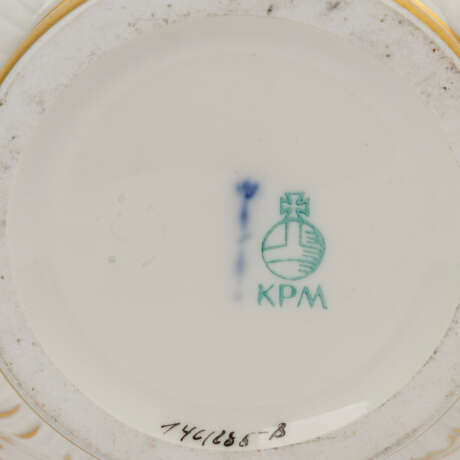 2 Teile Porzellan: MEISSEN und KPM, 20. Jahrhundert: - photo 3