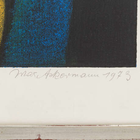 ACKERMANN, MAX (1887-1975) "Energie II", 1973 - Foto 4