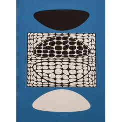 VASARELY, VICTOR (1906-1997), "Sziget" aus "Les Perspectives, Dix Compositions", 1989,