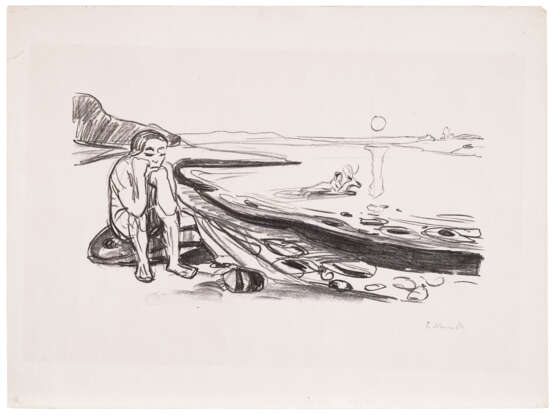 Munch, Edvard. EDVARD MUNCH (1863-1944) - photo 1