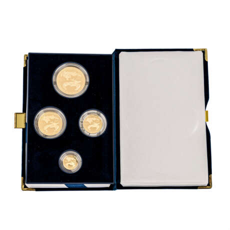 3 x USA Investment Gold Sets - - Foto 3