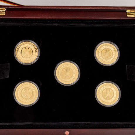 BRD-GOLD-Set "Die offiziellen Gold-Euros der Bundesrepublik Deutschland" - - photo 3
