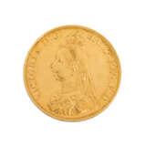 GB/GOLD - Seltenes 5 Pfund Stück 1887 - photo 1