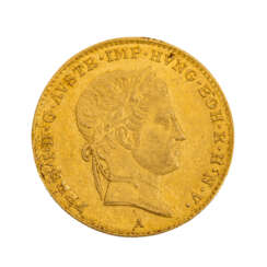 Österreich - Dukat 1848/A, Ferdinand I, Gold,