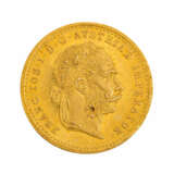 Österreich - Dukat 1877, Franz Joseph, Gold, - фото 1