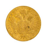 Österreich - Dukat 1877, Franz Joseph, Gold, - Foto 2