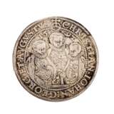 Herzogtum Sachsen - 1 Taler 1592, Christian, Johann Georg und August - фото 1