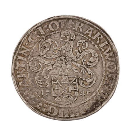 Öttingen - Taler 1545, Karl Wolfgang, Ludwig XV und Martin mit Titel Karl V., - photo 1