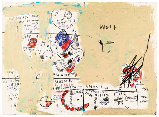 Basquiat, Jean-Michel. AFTER JEAN-MICHEL BASQUIAT (1960-1988) - Foto 2