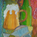 Design Painting “After work”, Paper, Gouache, Still life, 2019 - photo 1