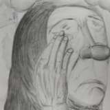 Design Painting “Old woman”, Paper, Pencil, Modern, 2010 - photo 1