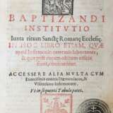 Sacra Baptizandi Institutio - фото 1