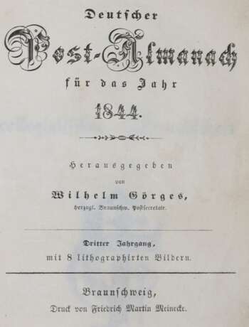 Deutscher Post-Almanach - photo 1