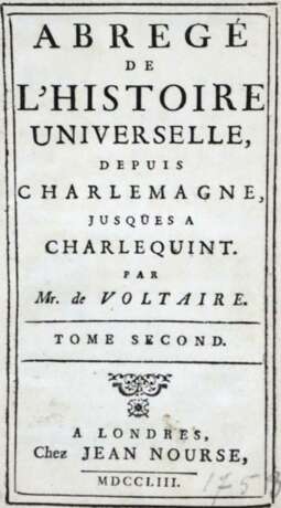 Voltaire, (F.M.A.)de. - фото 1