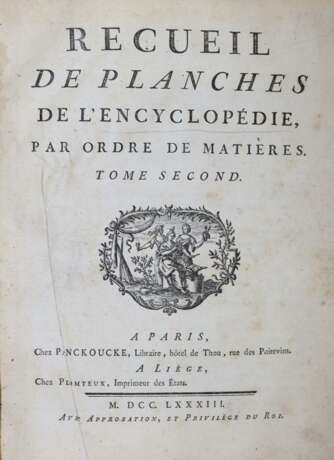 Diderot, D.& J.d'Alembert. - фото 1