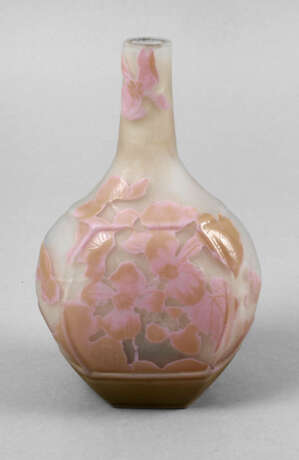 Émile Gallé Vase ”Hibiskusblüten” - Foto 1