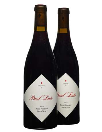 Paul Lato. Paul Lato, Lancelot Pisoni Vineyard Pinot Noir 2014 & 2015 - photo 1