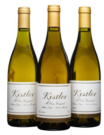 Kistler. Kistler, McCrea Vineyard Chardonnay 2009, 2011 & 2012 - Foto 1