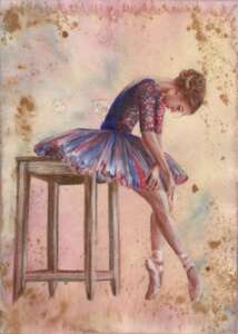 Ballet, ballet, ballet ... Dessin, 2020 Auteur - Natalia Mishareva