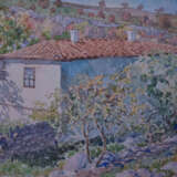 В Улаклы Paper Watercolor Realism Landscape painting 2010 - photo 1