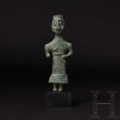 Elamitische Bronzestatuette eines Würdenträgers, Vorderasien, 3. Jahrtausend vor Christus