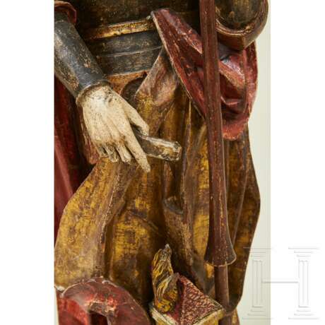 Skulptur des Heiligen Florians, süddeutsch, 2. Hälfte 15. Jahrhundert - фото 11