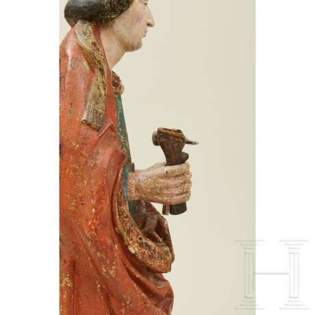 Skulptur des Heiligen Eligius, 1480 - 1500 - photo 2