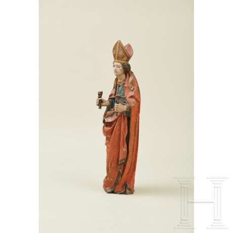 Skulptur des Heiligen Eligius, 1480 - 1500 - Foto 3