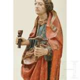 Skulptur des Heiligen Eligius, 1480 - 1500 - photo 8