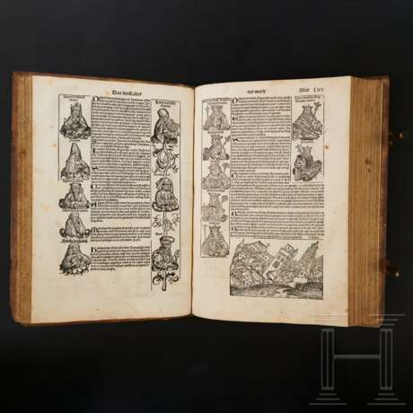 Hartmann Schedel, Das Buch der Chroniken, Nürnberg, A. Koberger, 1493 - Foto 1