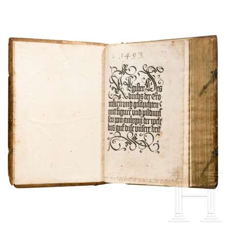 Hartmann Schedel, Das Buch der Chroniken, Nürnberg, A. Koberger, 1493 - Foto 8