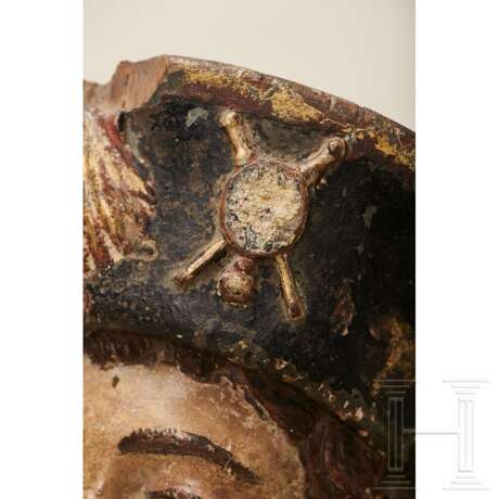 Kopf des Heiligen Jakobus, Burgund, 16. Jahrhundert - фото 10