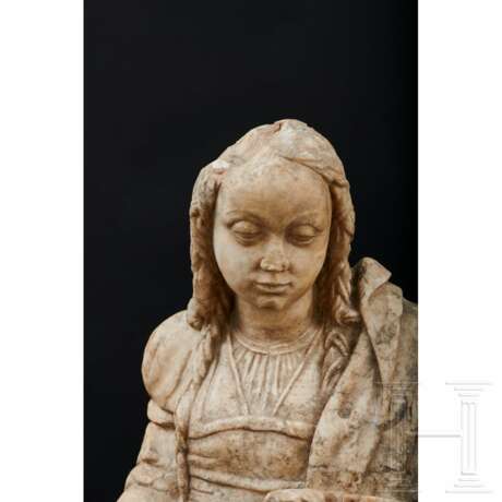 Madonna aus Alabaster, Nordfrankreich, 16. Jahrhundert - photo 10