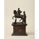 Bronzene Figurengruppe, der Heilige Martin zu Pferd mit Bettler und Hund, Norditalien, 17. Jahrhundert - фото 6