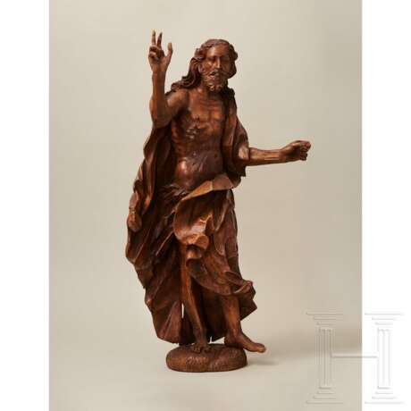Skulptur des segnenden Christus, süddeutsch, Ende 17. Jahrhundert - photo 7