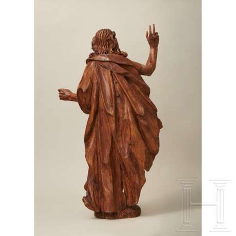 Skulptur des segnenden Christus, süddeutsch, Ende 17. Jahrhundert - Foto 10
