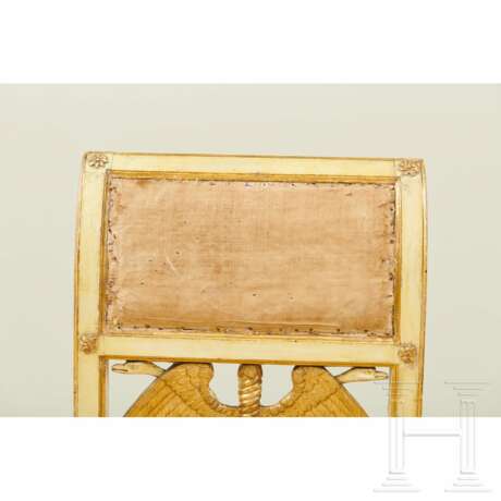 Ein Paar klassizistische Stühle, Lucca, um 1800 - photo 6