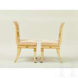 Ein Paar klassizistische Stühle, Lucca, um 1800 - photo 10