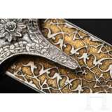 Silbermontierter, geschnittener und goldtauschierter Prunk-Kilic, osmanisch, um 1800 - photo 12