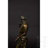 Bronzenes Figurenpaar, Dionysos und Nike darstellend, Frankeich, 19. Jahrhundert - Foto 2
