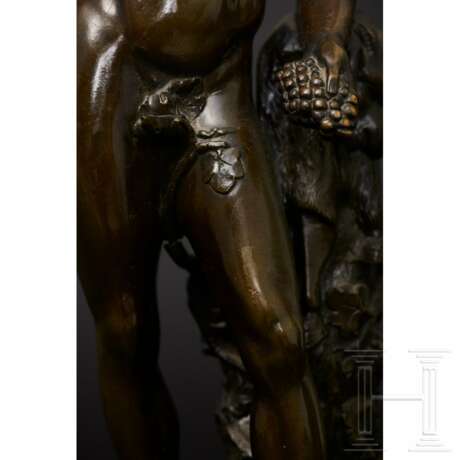 Bronzenes Figurenpaar, Dionysos und Nike darstellend, Frankeich, 19. Jahrhundert - photo 15