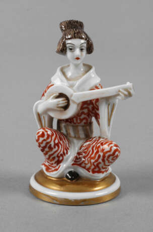 Rosenthal Miniatur Japanerin mit Shamise - Foto 1