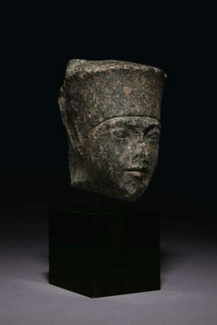 AN EGYPTIAN GRANODIORITE HEAD OF AMUN - Foto 2