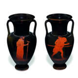 AN ATTIC RED-FIGURED NOLAN AMPHORA - фото 1