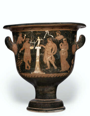 A CAMPANIAN RED-FIGURED BELL-KRATER - photo 1