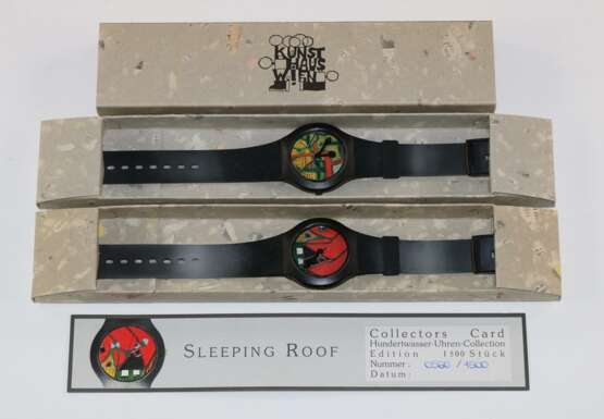Hundertwasser-Uhren-Collection. - Foto 2