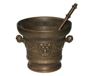 Mörser, Bronze, Historismus.