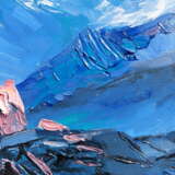 Snow splendor Canvas Oil paint Contemporary art Landscape painting 2020 - photo 2