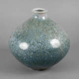 Wendelin Stahl Vase Kristallglasur - фото 1