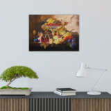 Gemälde „Herbststillleben“, Leinwand auf dem Hilfsrahmen, Ölfarbe, Realismus, Stillleben, 2020 - Foto 2